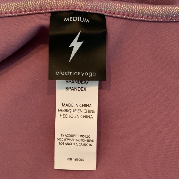 Electric Yoga Medium Lilac Love Tank - Picture 7 of 8